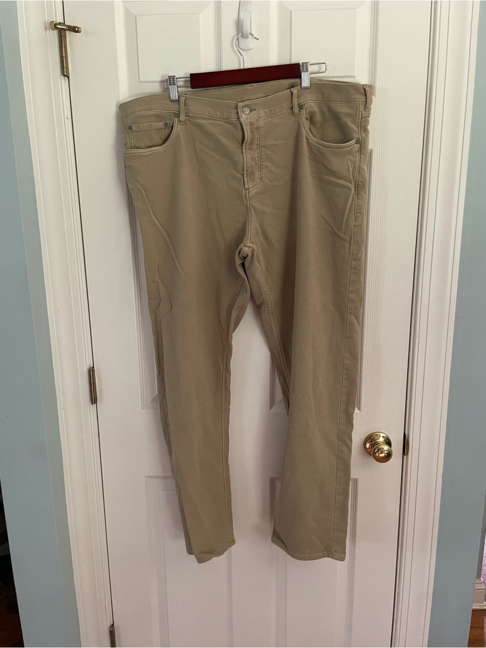 Faherty Men's Khaki Casual Pants